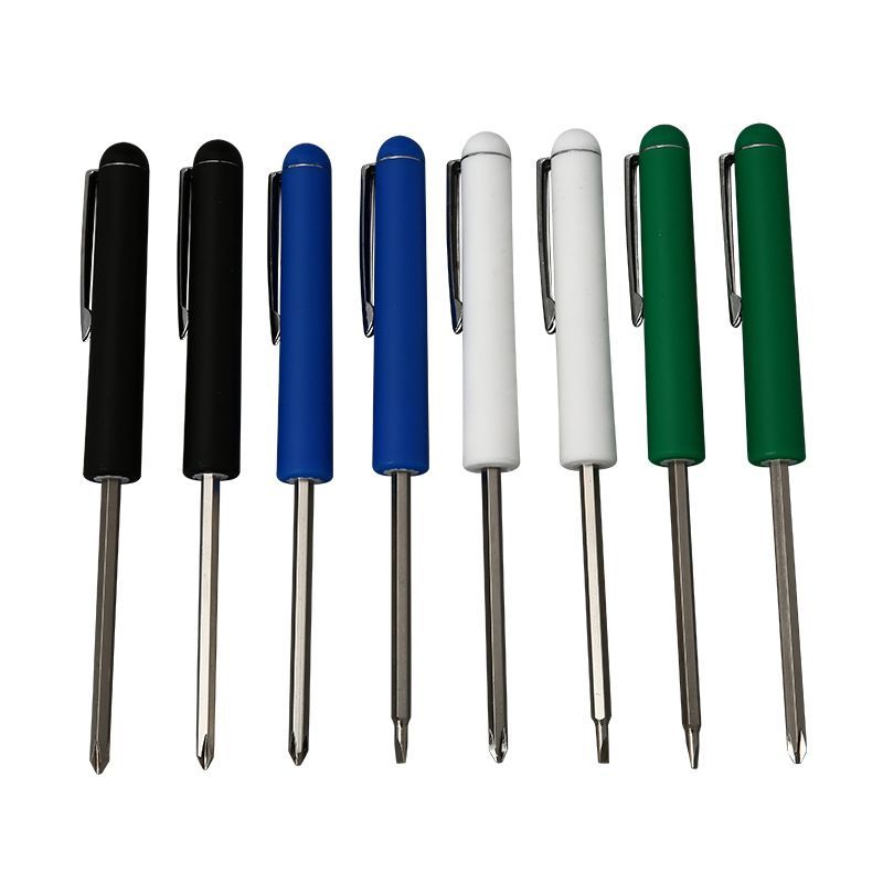 Custom Pocket Screwdriver with Reversible Bit