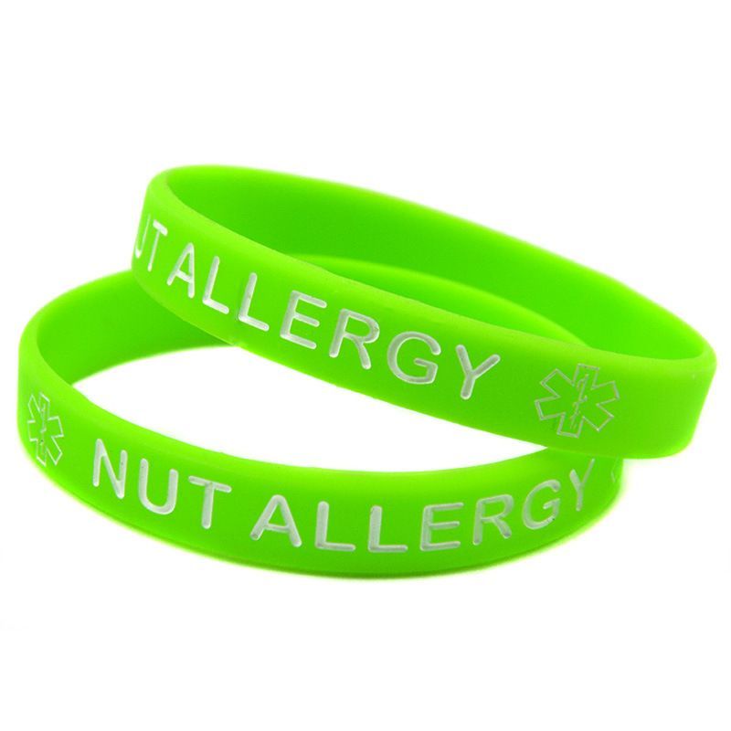 Custom Debossed Color-Filled Silicone Wristband