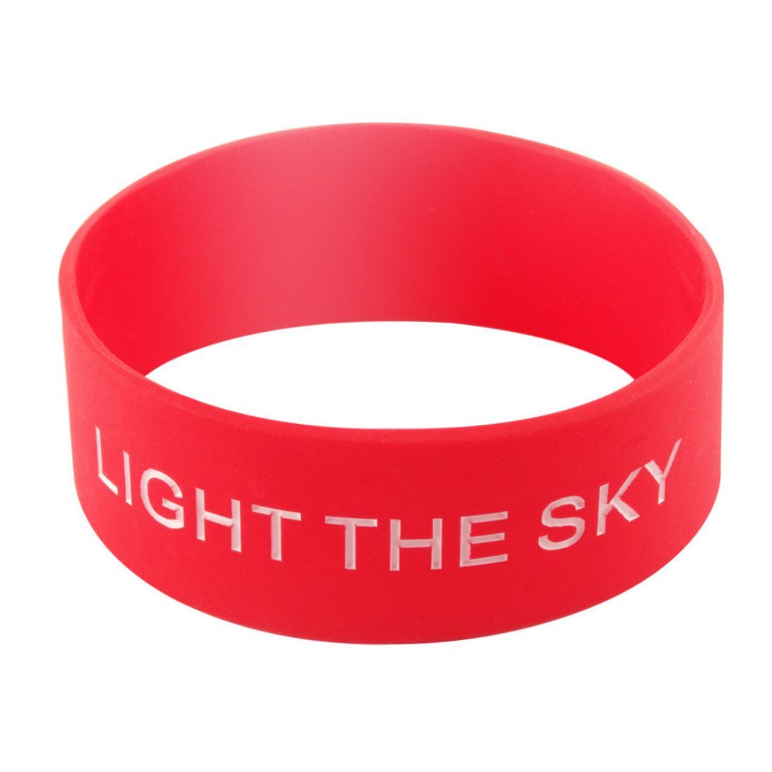 Custom Silicone Wide Wristband