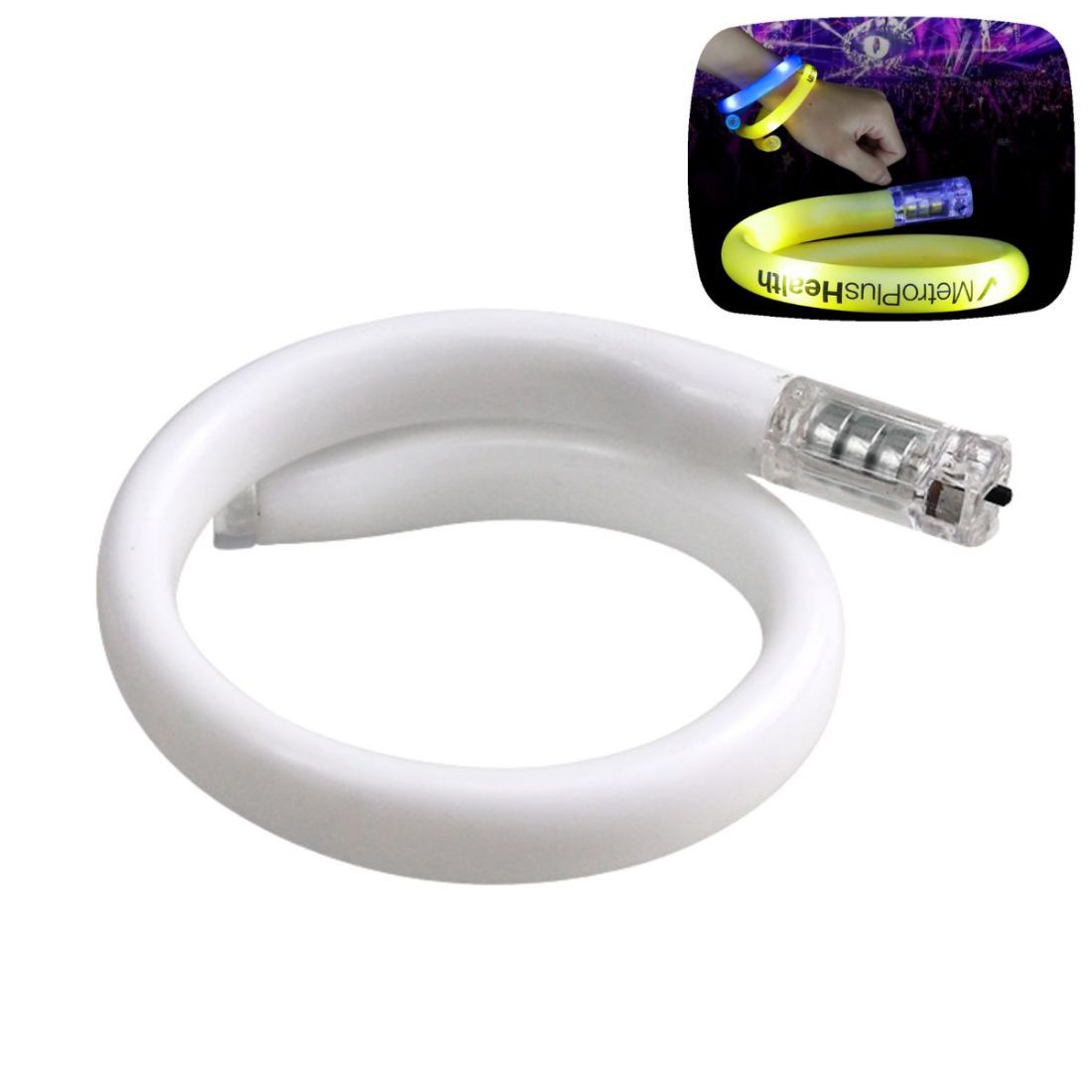 Custom LED Flashing Bracelet