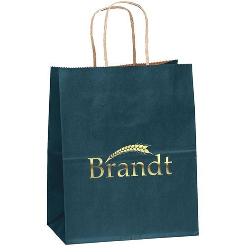 Foil Stamped Matte Kraft Bag - 7.75
