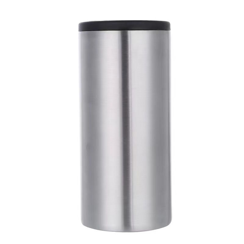 12 oz Double-Wall Stainless Steel Can Cooler Vacuum Tumbler