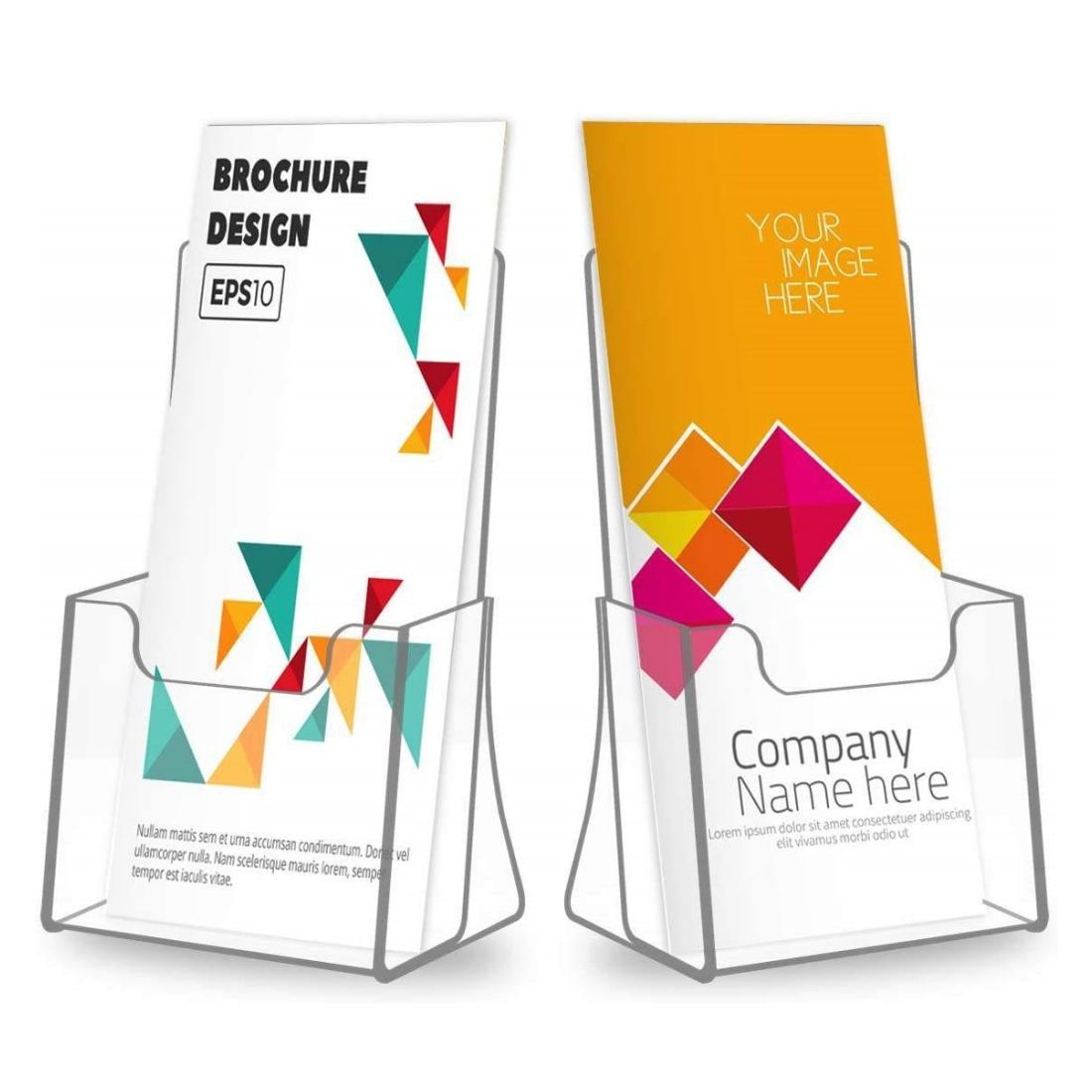 Custom Acrylic Clear Brochure Holder