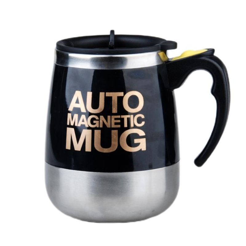 15 oz Stainless Steel Auto Self-Stirring Coffee Mug