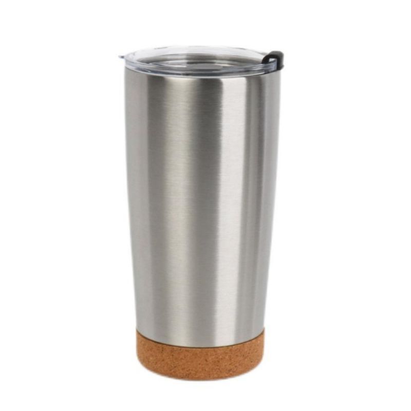 Promotional 20 oz Vacuum Tumbler with Cork Bottom