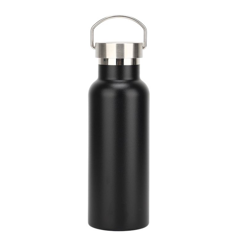17 oz Stainless Steel Vacuum Insulated Bottle w/ Handle