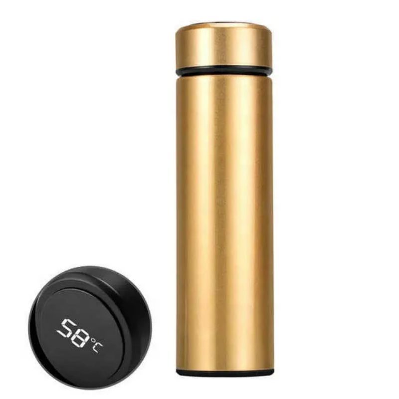 LED Display 17 oz Stainless Steel Vacuum Insulated Bottle