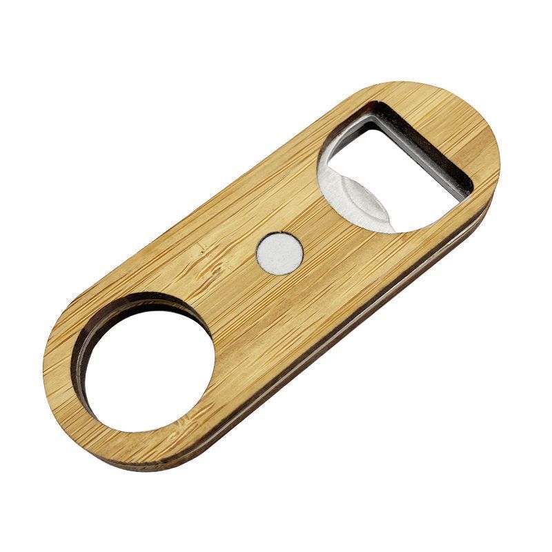 Custom Wooden Magnetic Bottle Opener