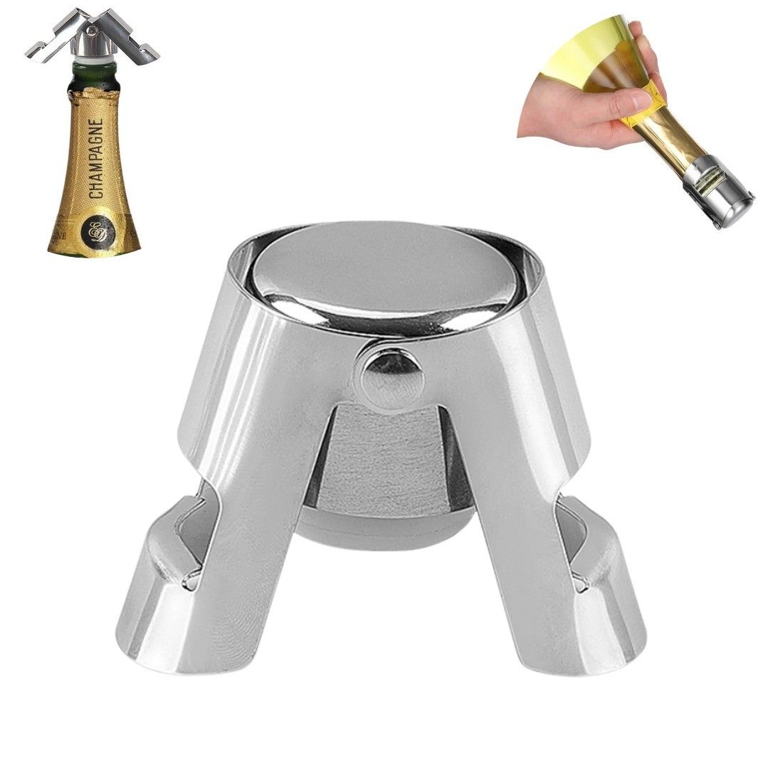 Custom Champagne & Wine Bottle Stopper