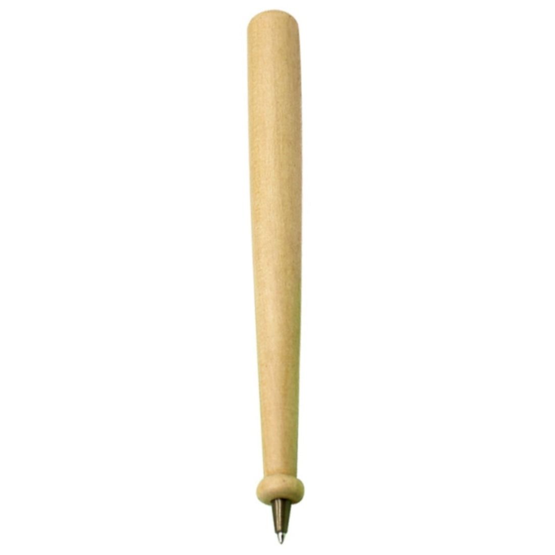 Baseball Bat Shaped Custom Wood Ballpoint Pen