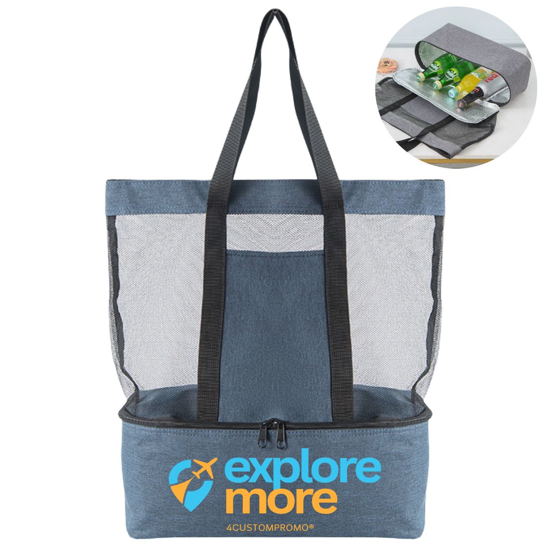 Beach Tote with Cooler - 14.56