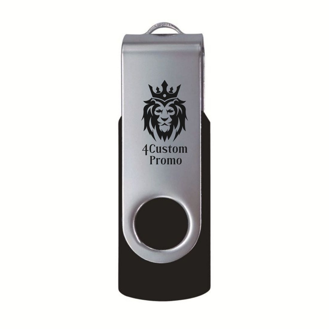 Budget Custom Swivel Metal USB Flash Drive