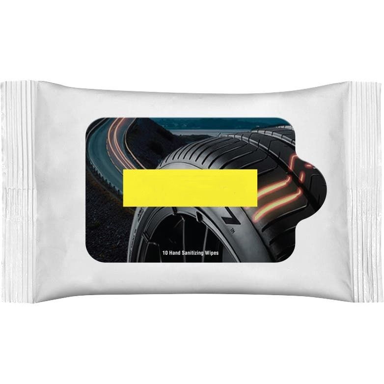 Custom Sanitizing Hand Wipes Travel Packs