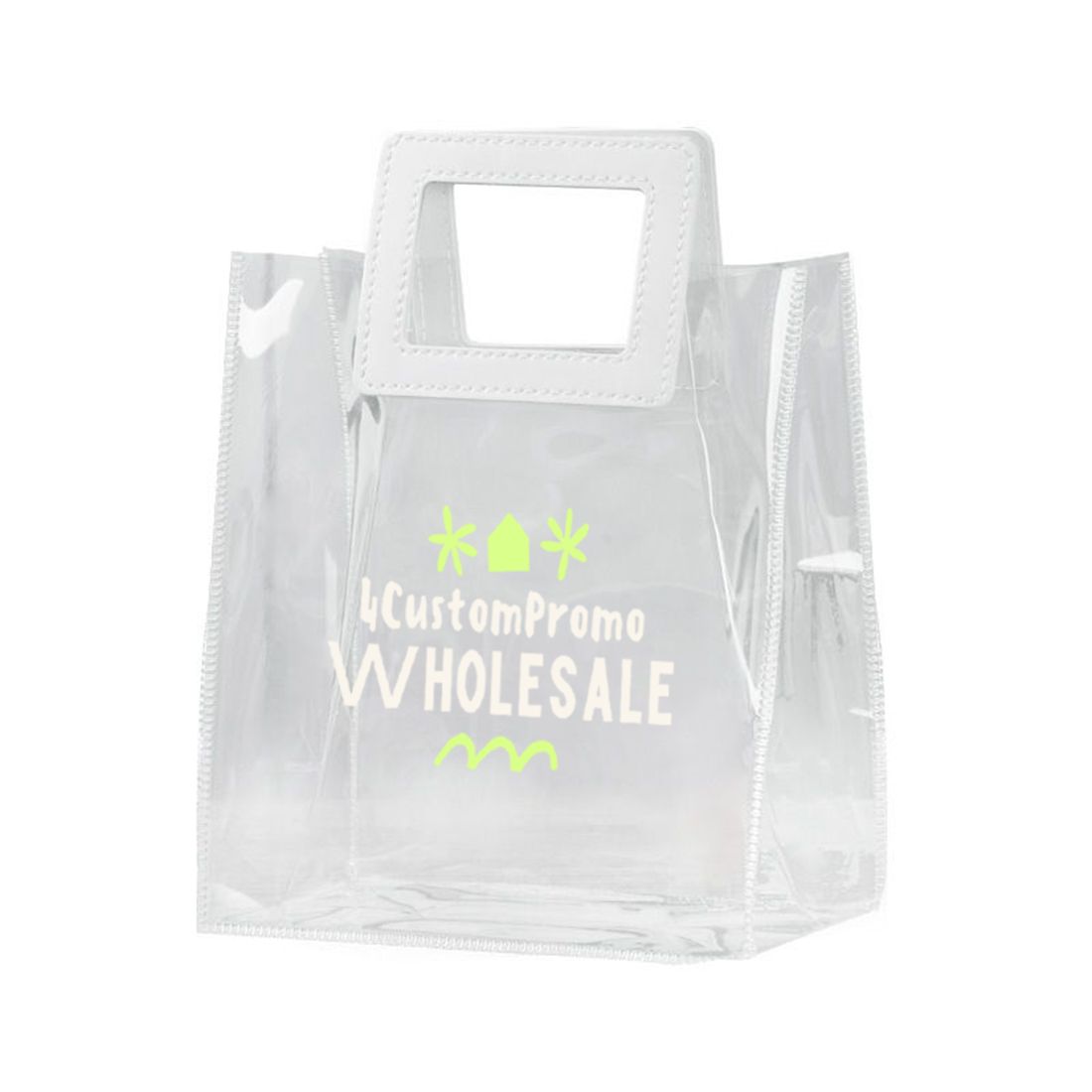 Clear PVC Gift Tote Bag - 7.1