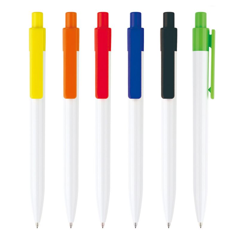 Custom Plastic Push Action Ballpoint Pen