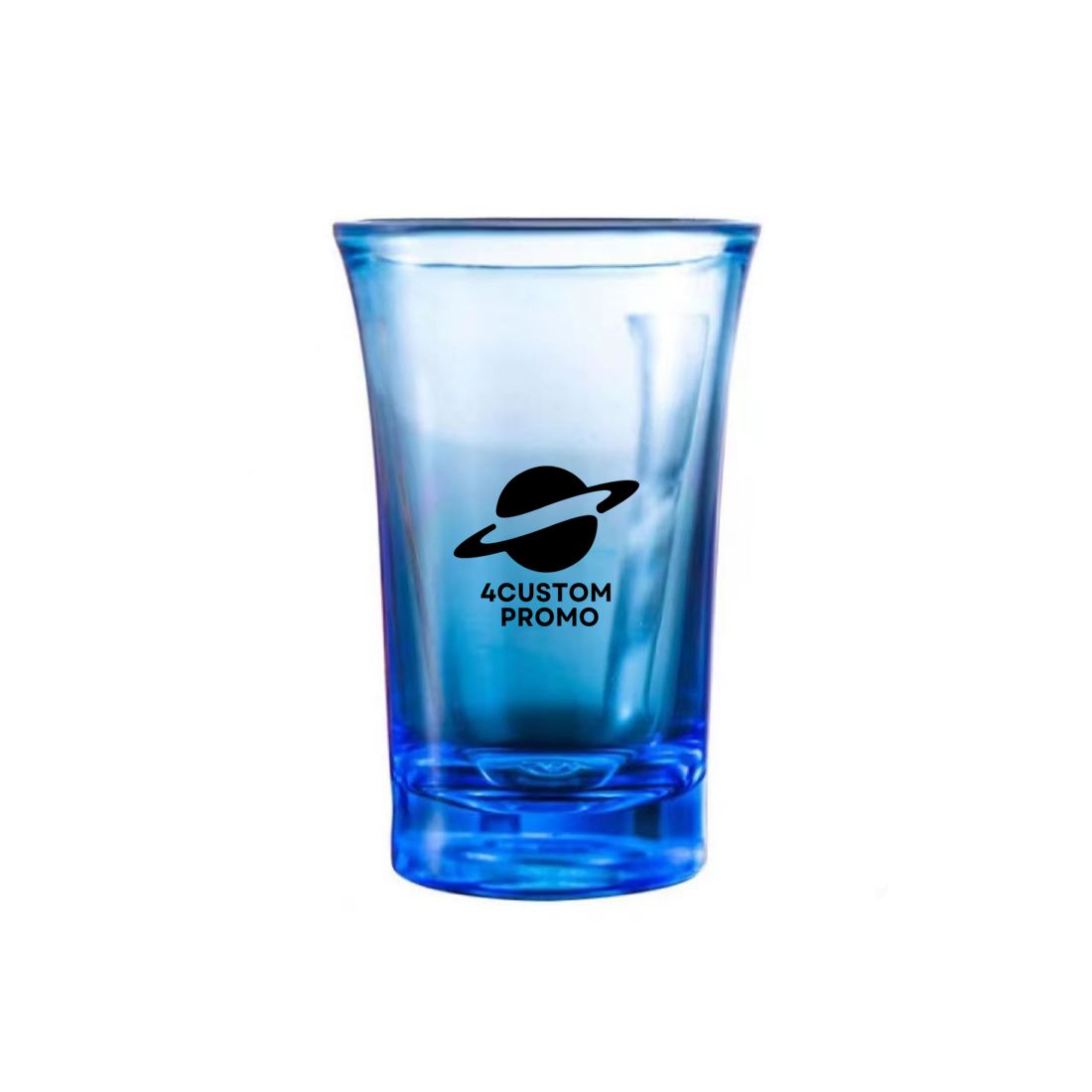 Custom 1.2 oz Unbreakable Acrylic Shot Glass