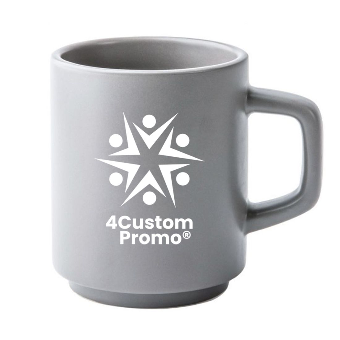 Custom 10 oz Matte Ceramic Coffee Mug