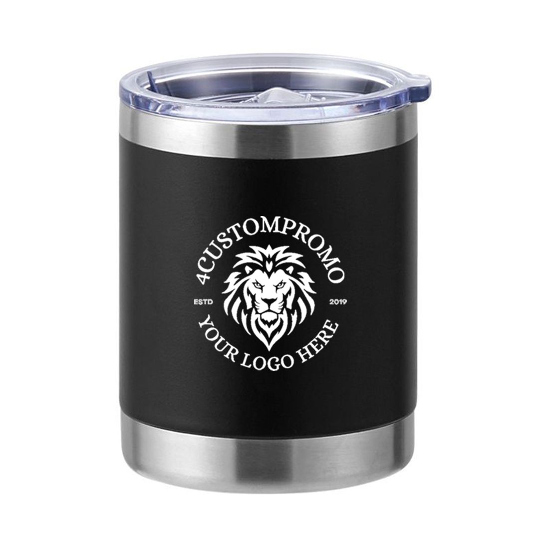 Custom 10 oz Stainless Steel Travel Tumbler