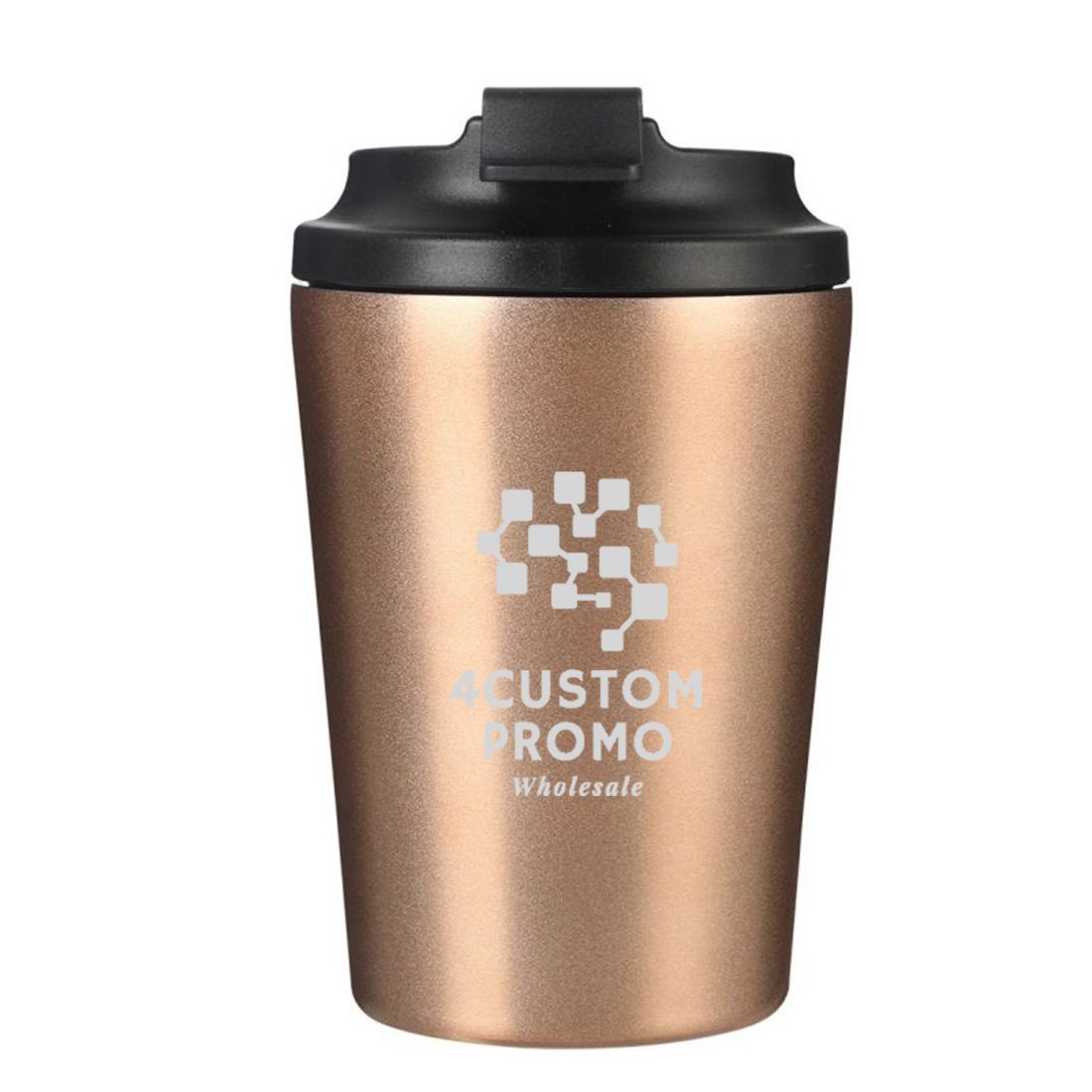 Custom 12 oz Stainless Steel Vacuum Coffee Mug