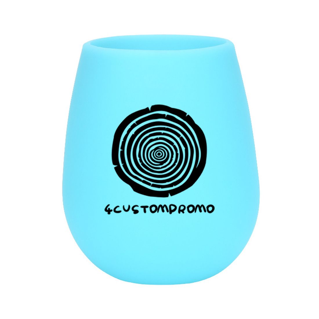 Custom 12 oz Unbreakable Silicone Wine Tumbler