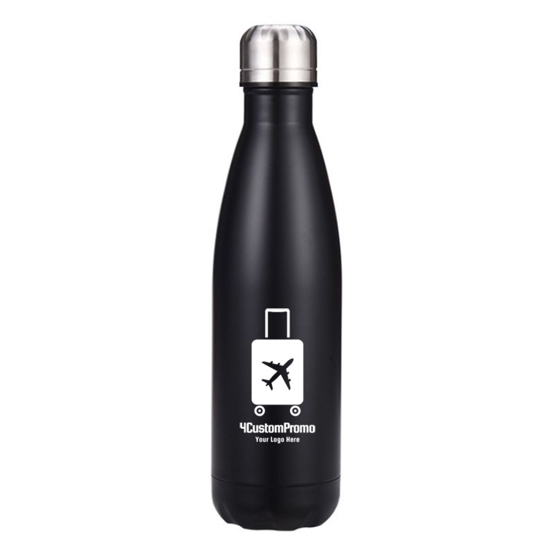 Custom 17 oz Cola Shape Stainless Steel Vacuum Bottle