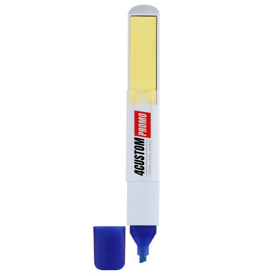 Custom 2-in-1 Highlighter with Sticky Notes