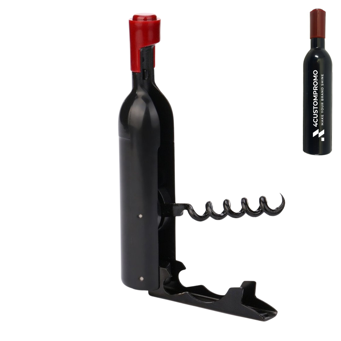 Custom 2-in-1 Magnetic Corkscrew & Bottle Opener