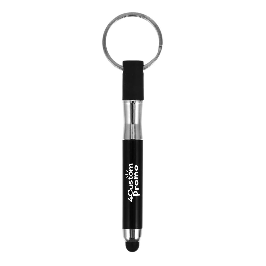 Custom 3-in-1 Mini Stylus Keyring Pen