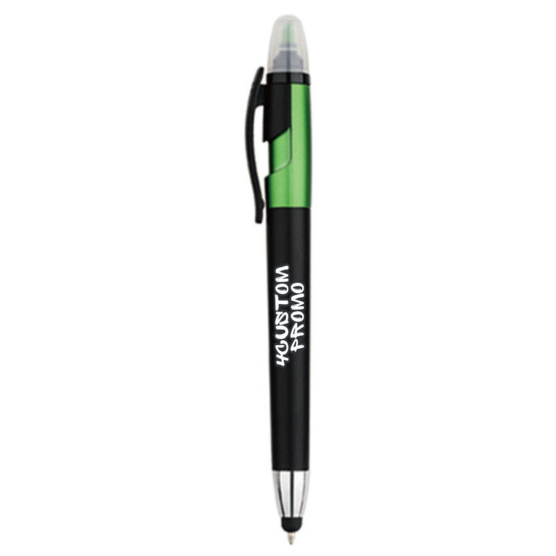 Custom 3-in-1 Stylus Pen with Highlighter