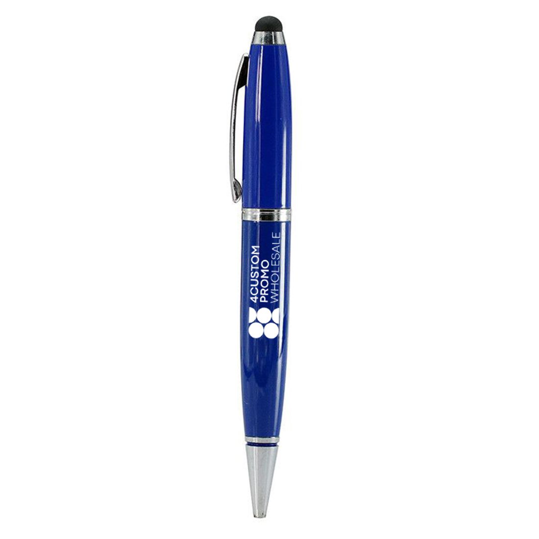 Custom 3-in-1 USB Pen with Ballpoint and Stylus