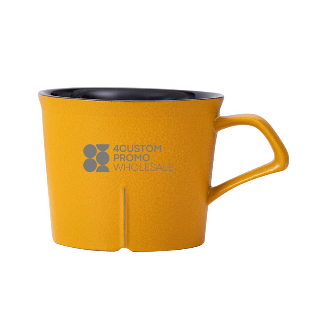 Custom 5.5 oz Elegant Ceramic Coffee Mug