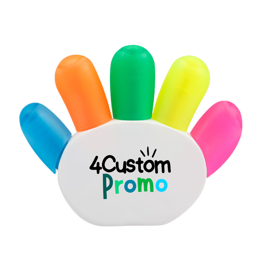 Custom 5 Colors Hand Shaped Highlighter