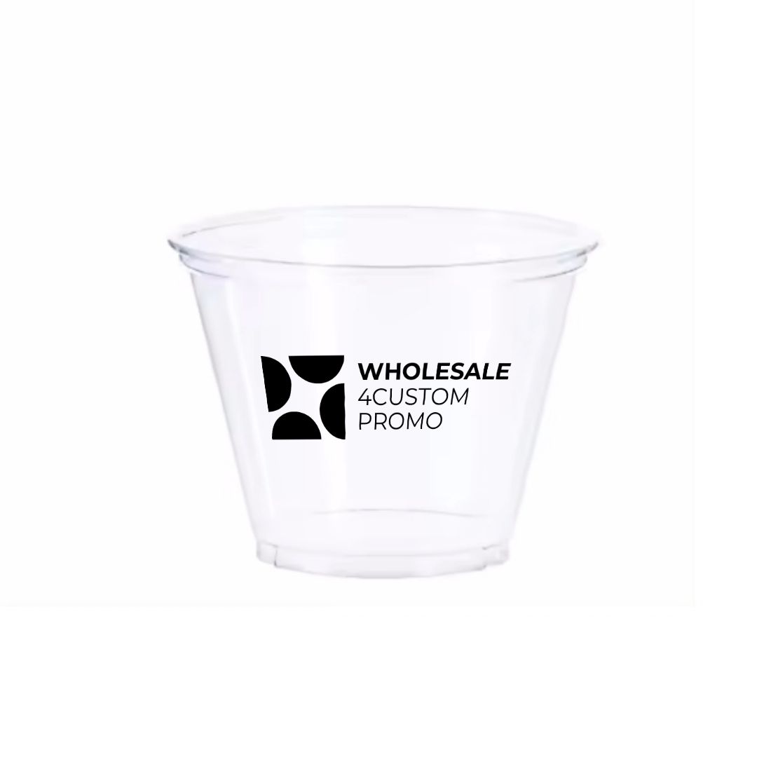 Custom 9 oz PET Plastic Cups - 1000 Pieces/Case