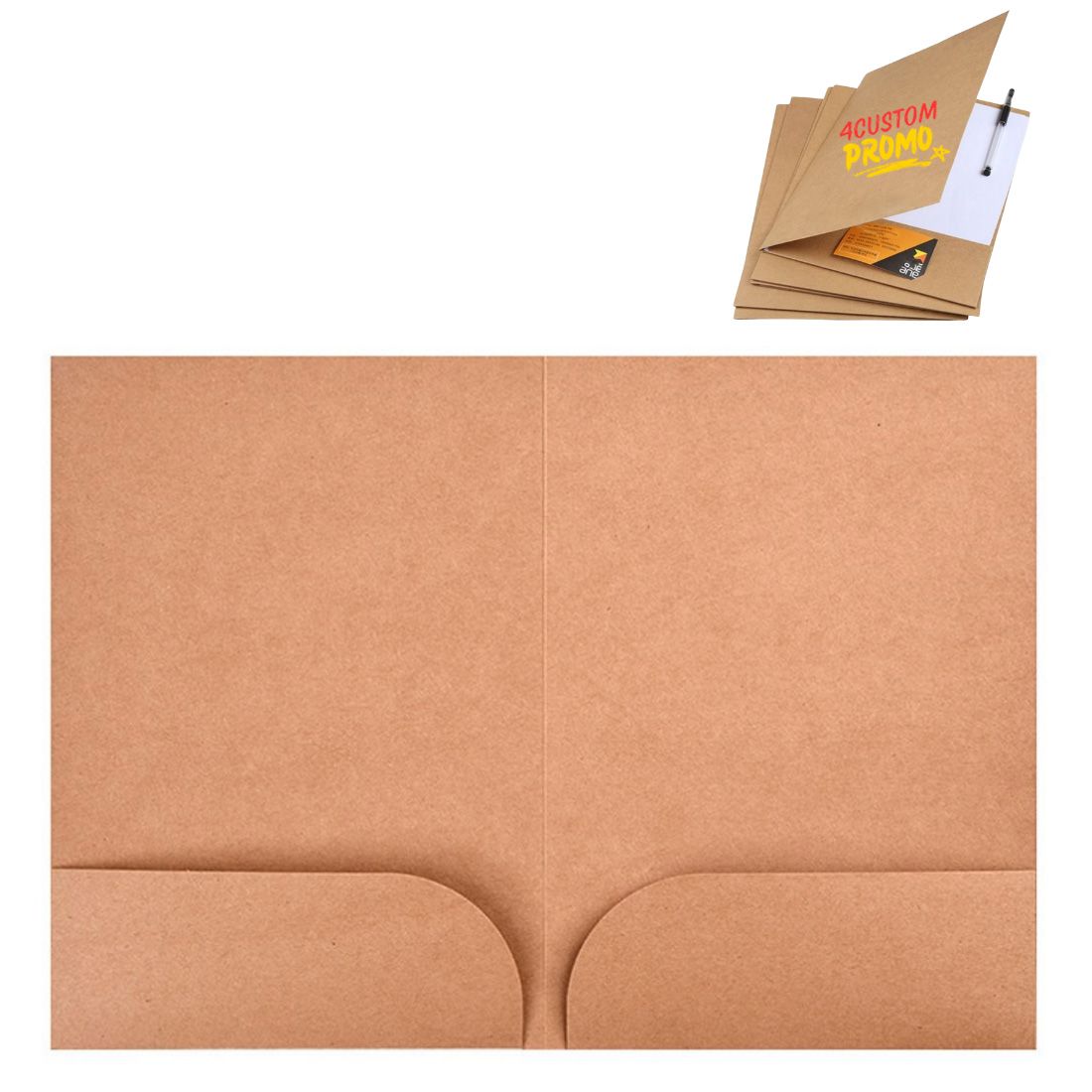 Custom A4 Paper Presentation Folder