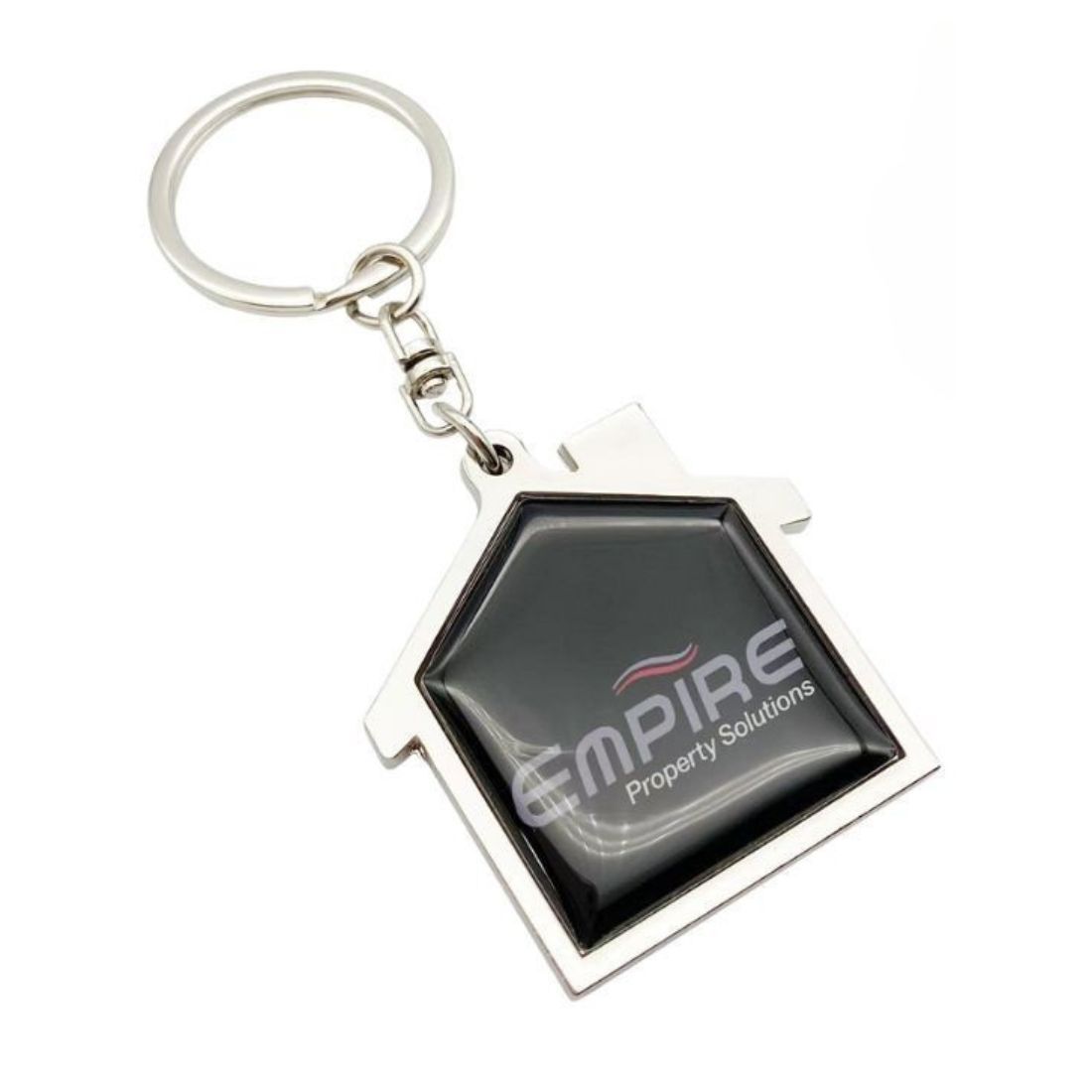 Custom Advertising House Shape Keychain