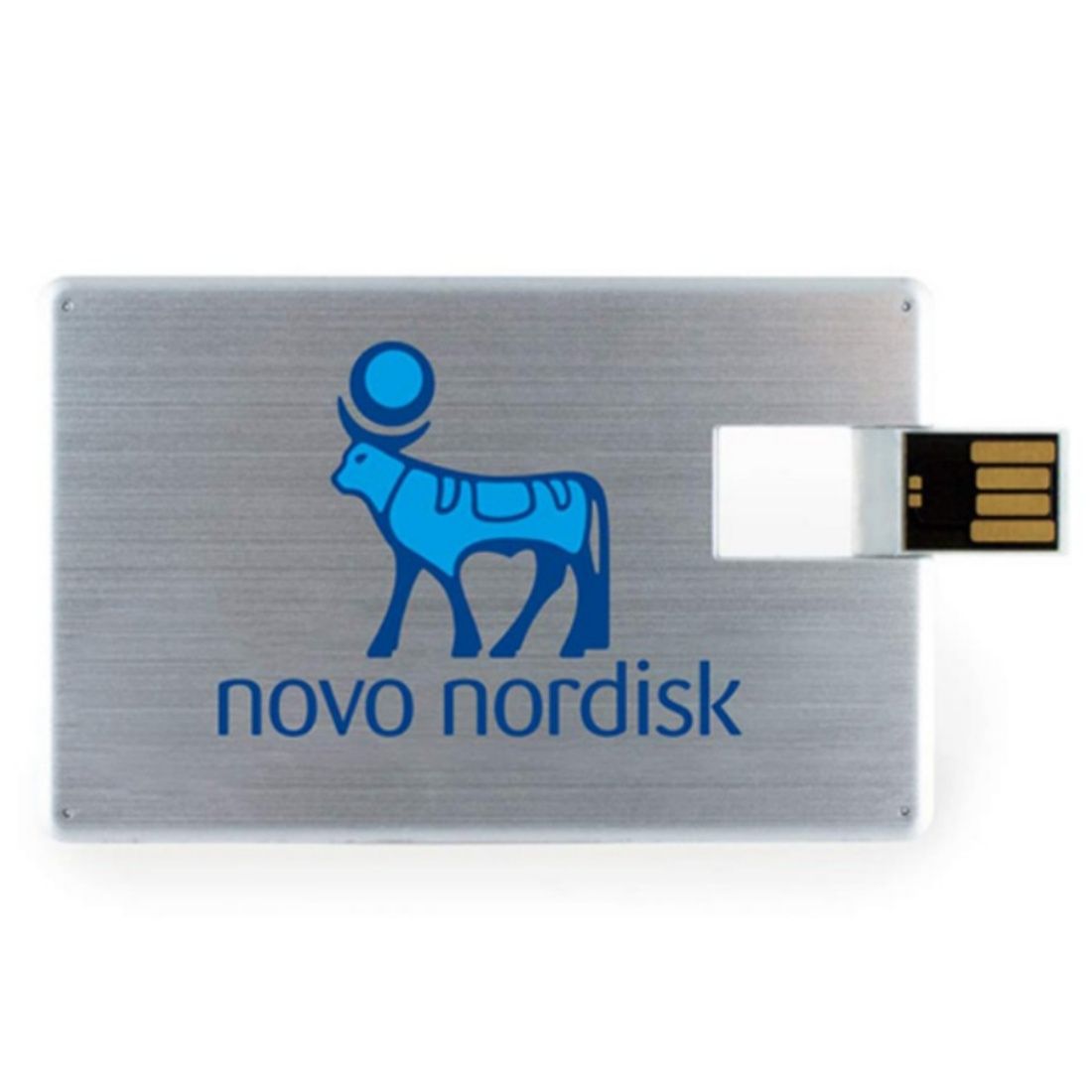 Custom Aluminum Credit Card USB Flash Drive