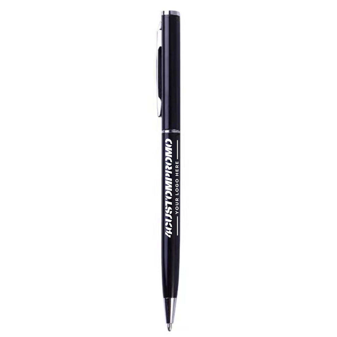Custom Aluminum Slim Twist Ballpoint Pen