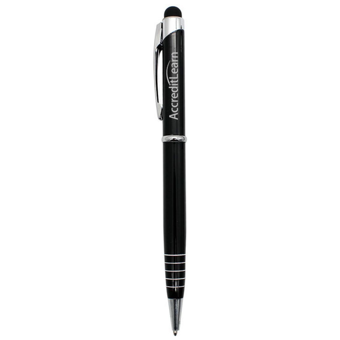Custom Aluminum Stylus Pen with Ring Grip