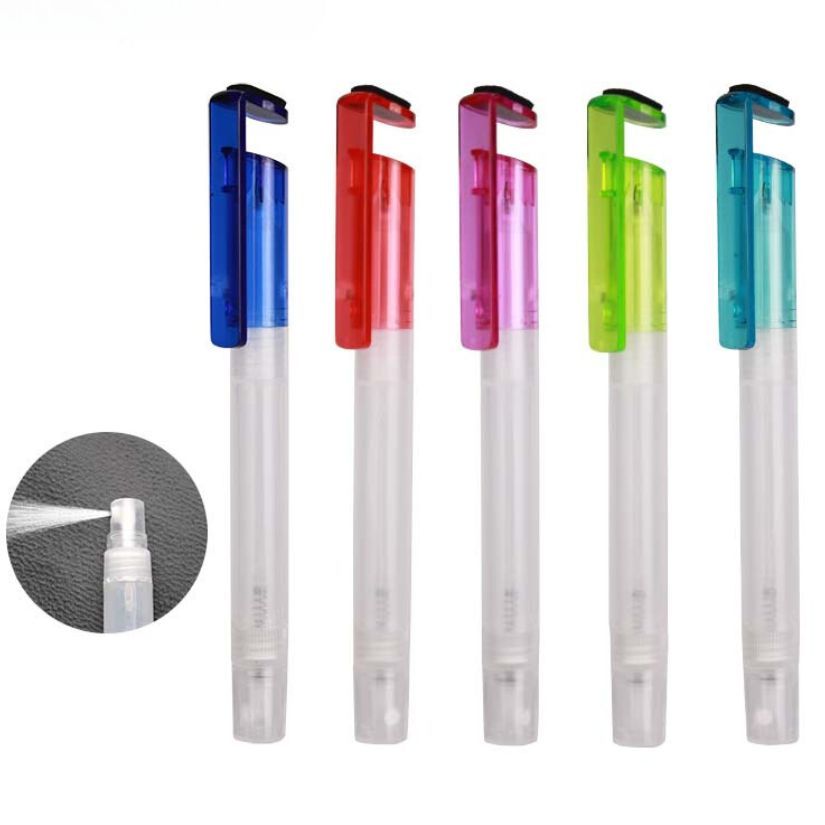 Custom Plastic Pen with Hand Sanitizer Sprayer