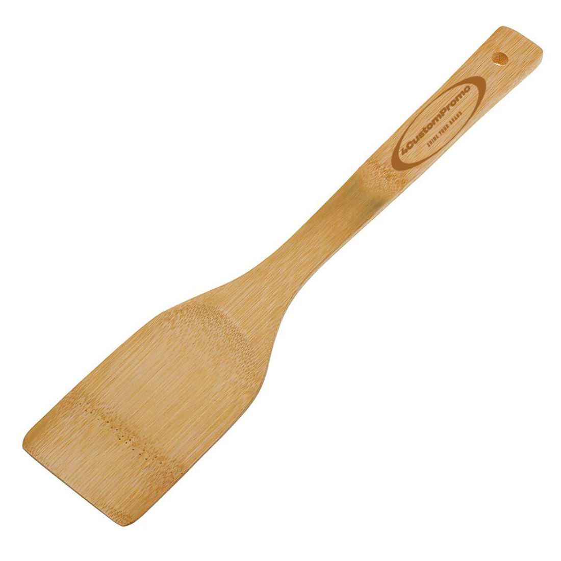 Custom Bamboo Flat Spatula - 12