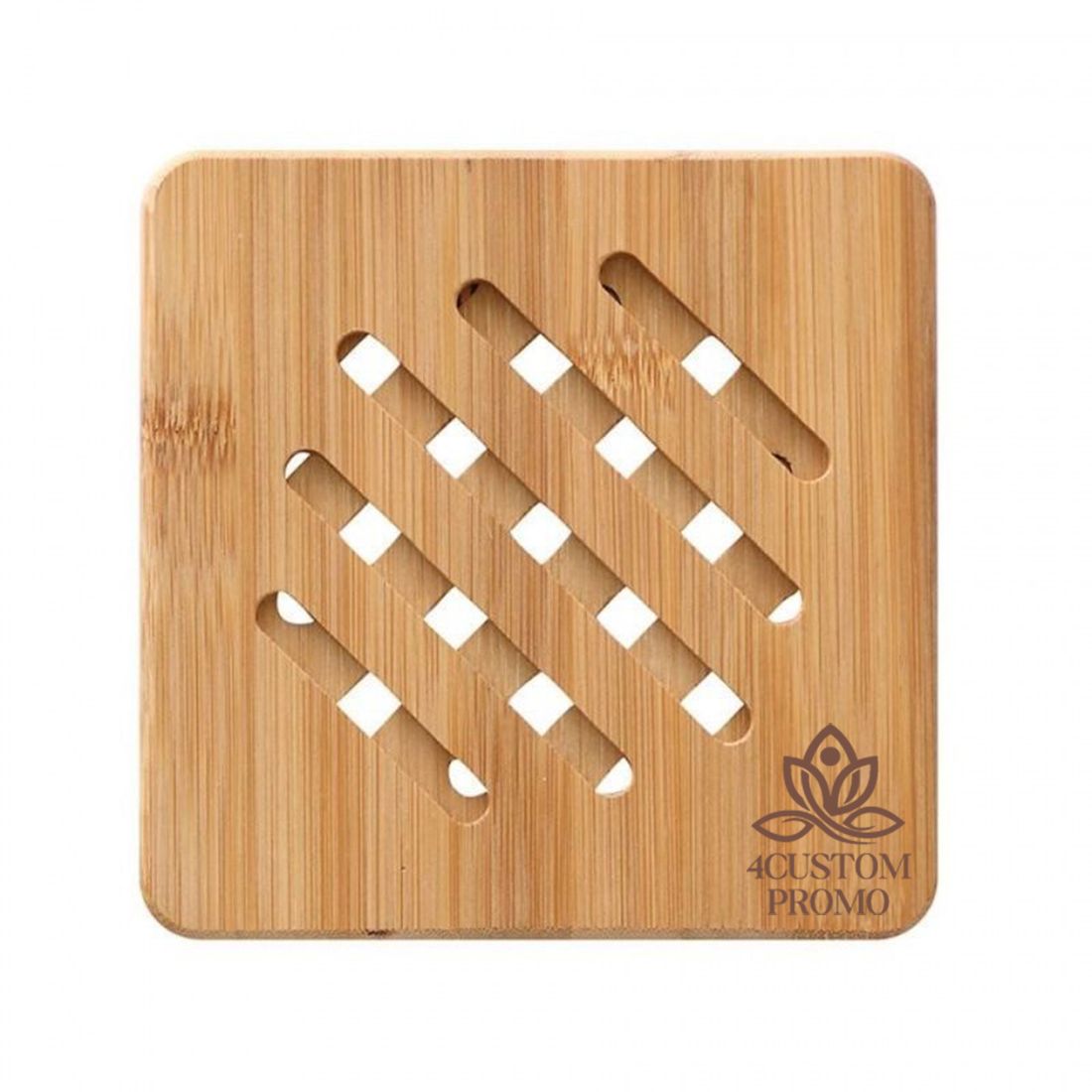 Custom Bamboo Pot Holder Non-Slip Placemat