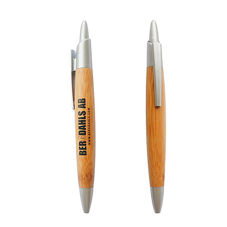 Custom Bamboo Ballpoint Pen