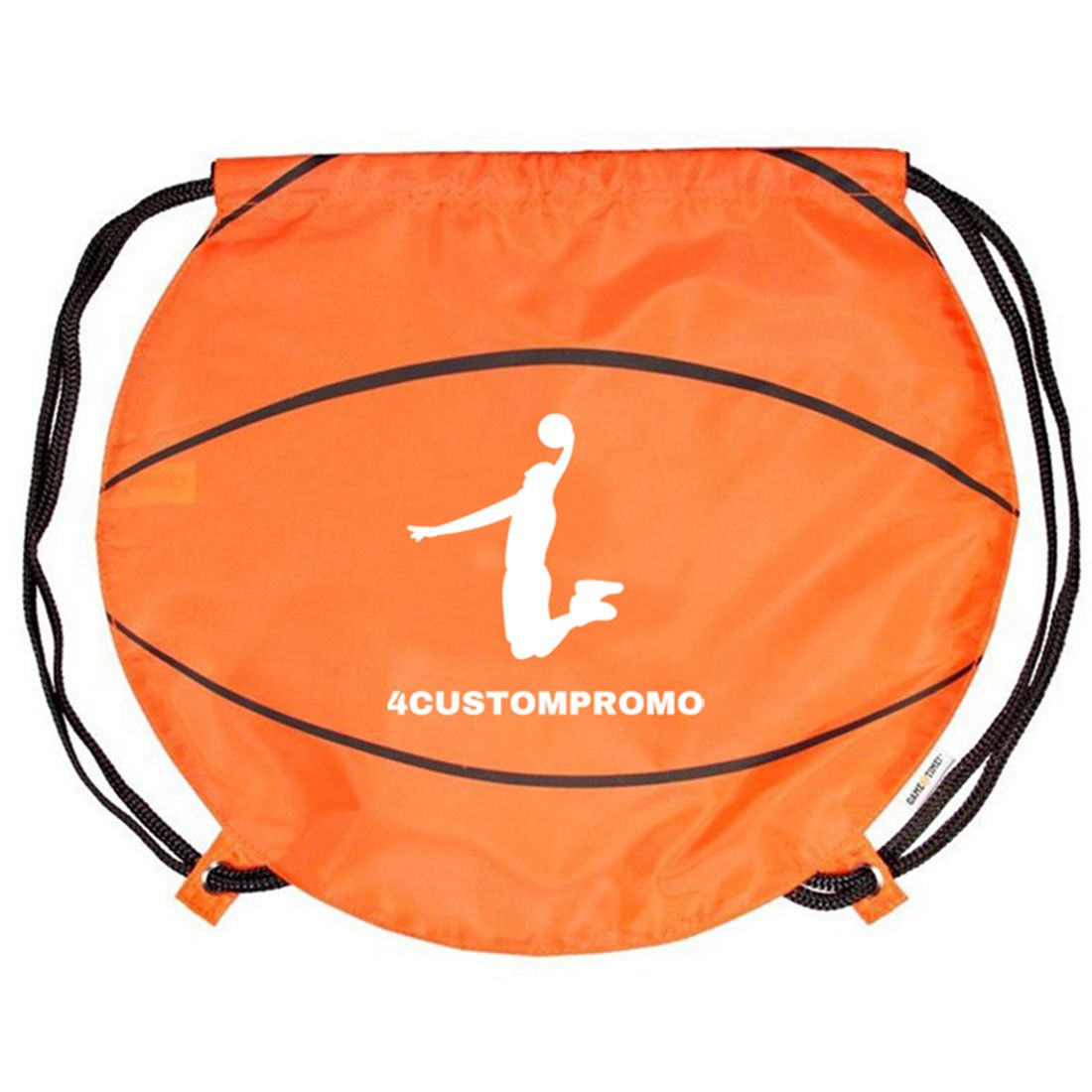 Custom Basketball Drawstring Bag - 17