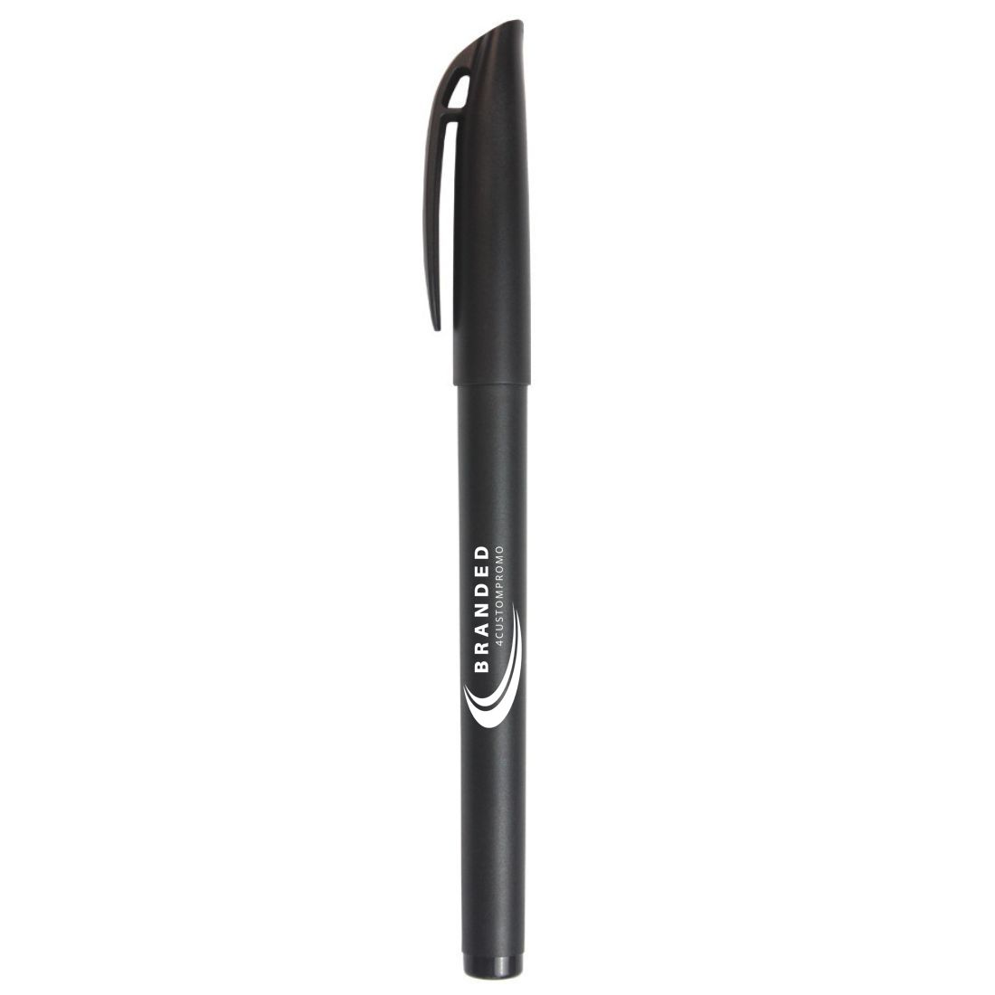 Custom Black Frosted Gel Pen