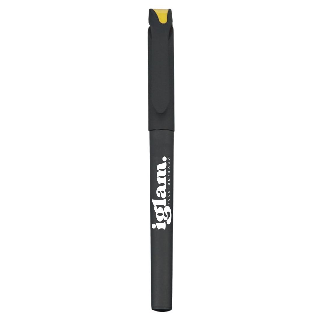 Custom Black Sprayed Gel Pen