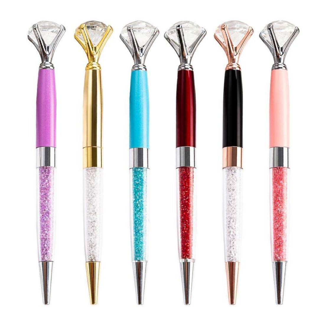 Custom Bling Diamond Twist Metal Pen