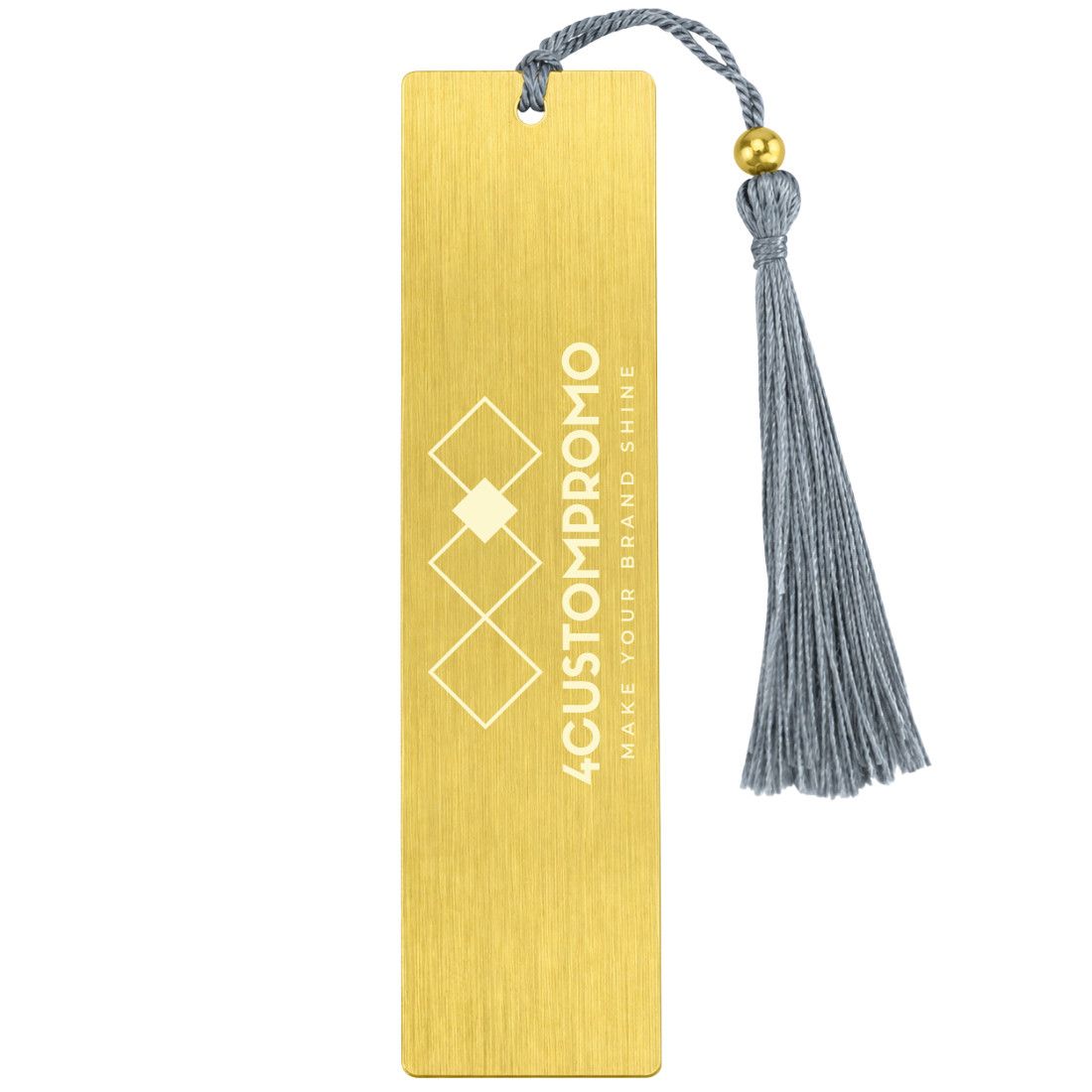 Custom Brass Bookmark with Tassel