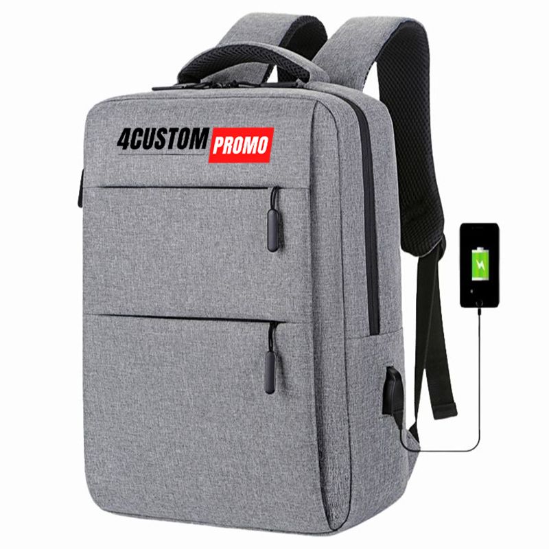 Custom Commuter Laptop Backpack with USB Port