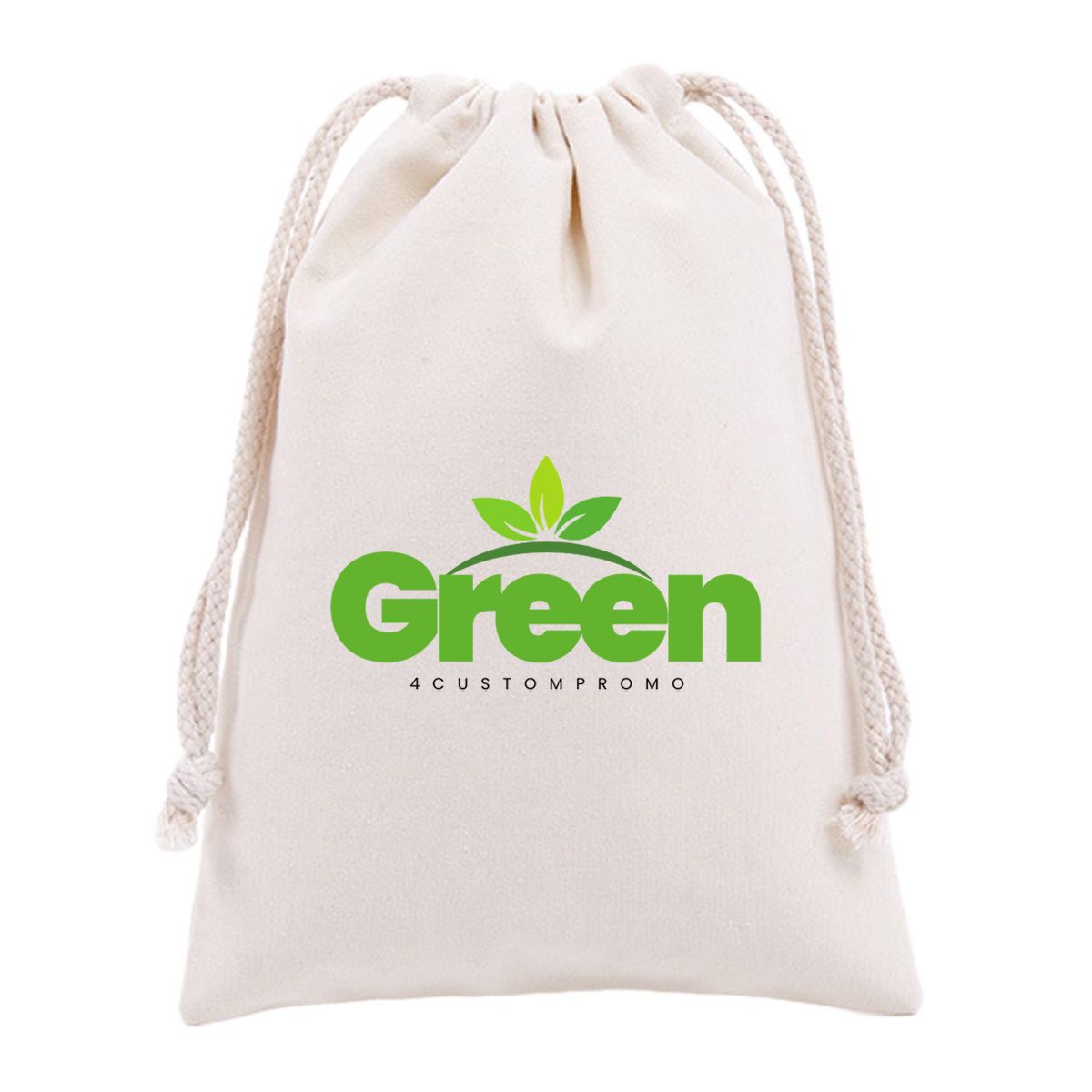 Custom Cotton Canvas Drawstring Bag - 7