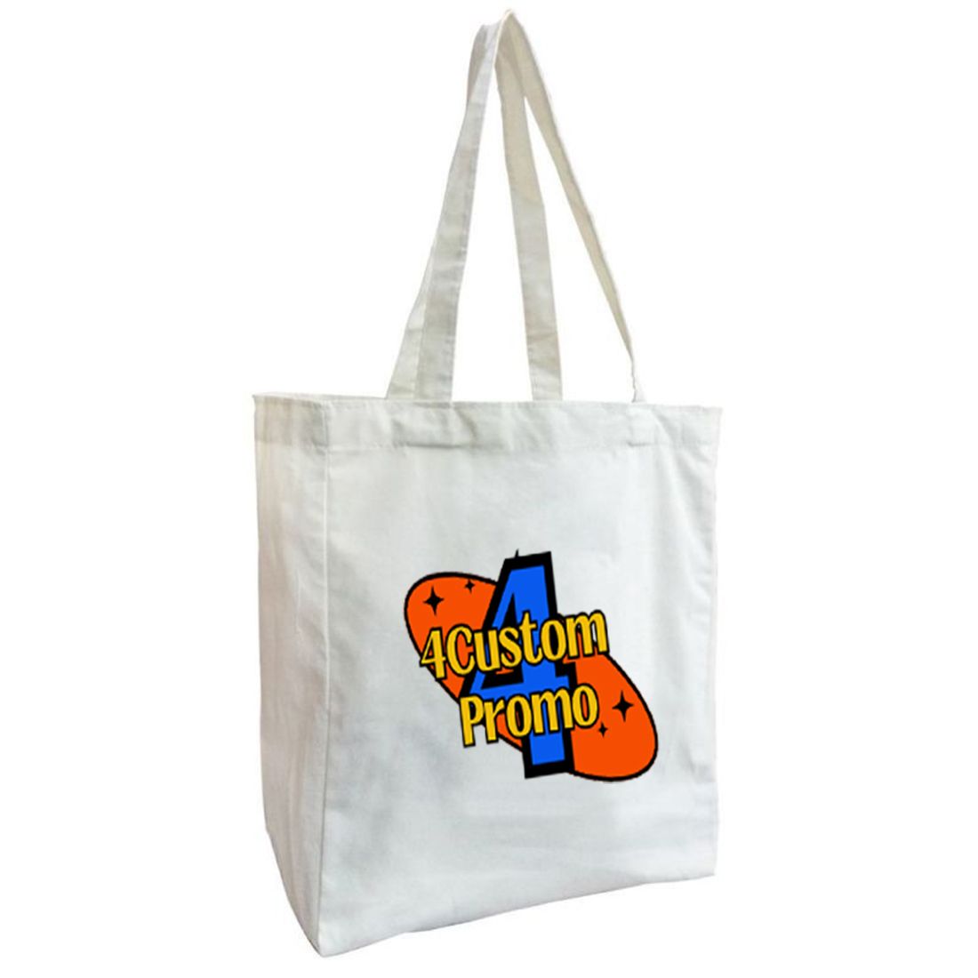 Custom Cotton Canvas Tote Bag - 11